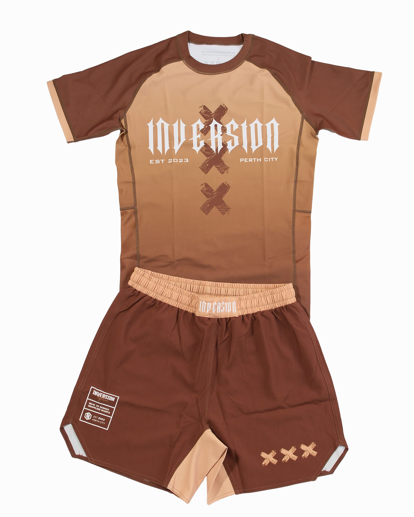 Brown Belt BJJ Shorts (Ranked)