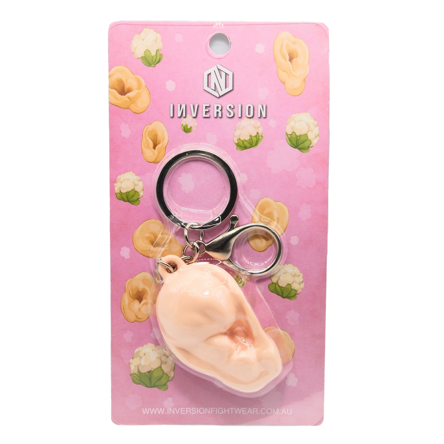 Cauliflower Ear Keyring | Funny BJJ Keychain