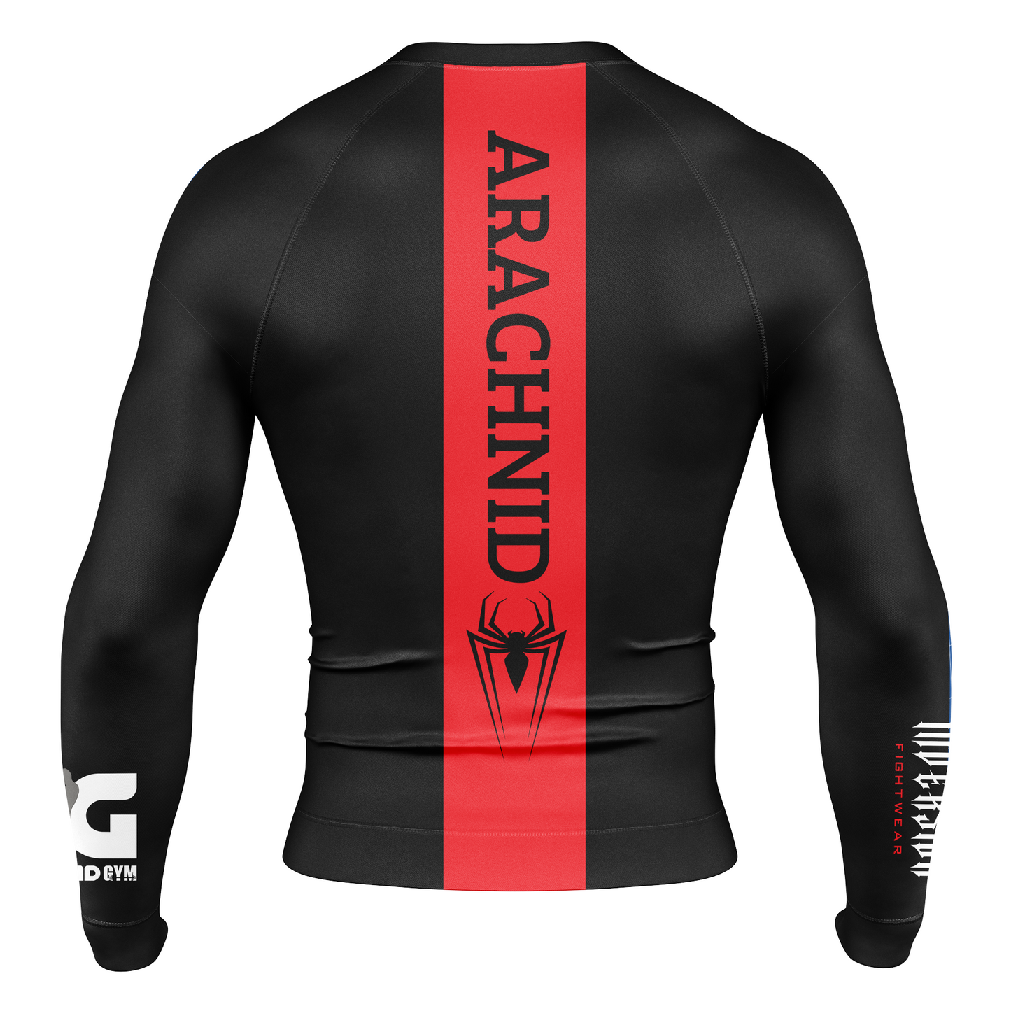 Arachnid BJJ Long Sleeve Black & Red Edition