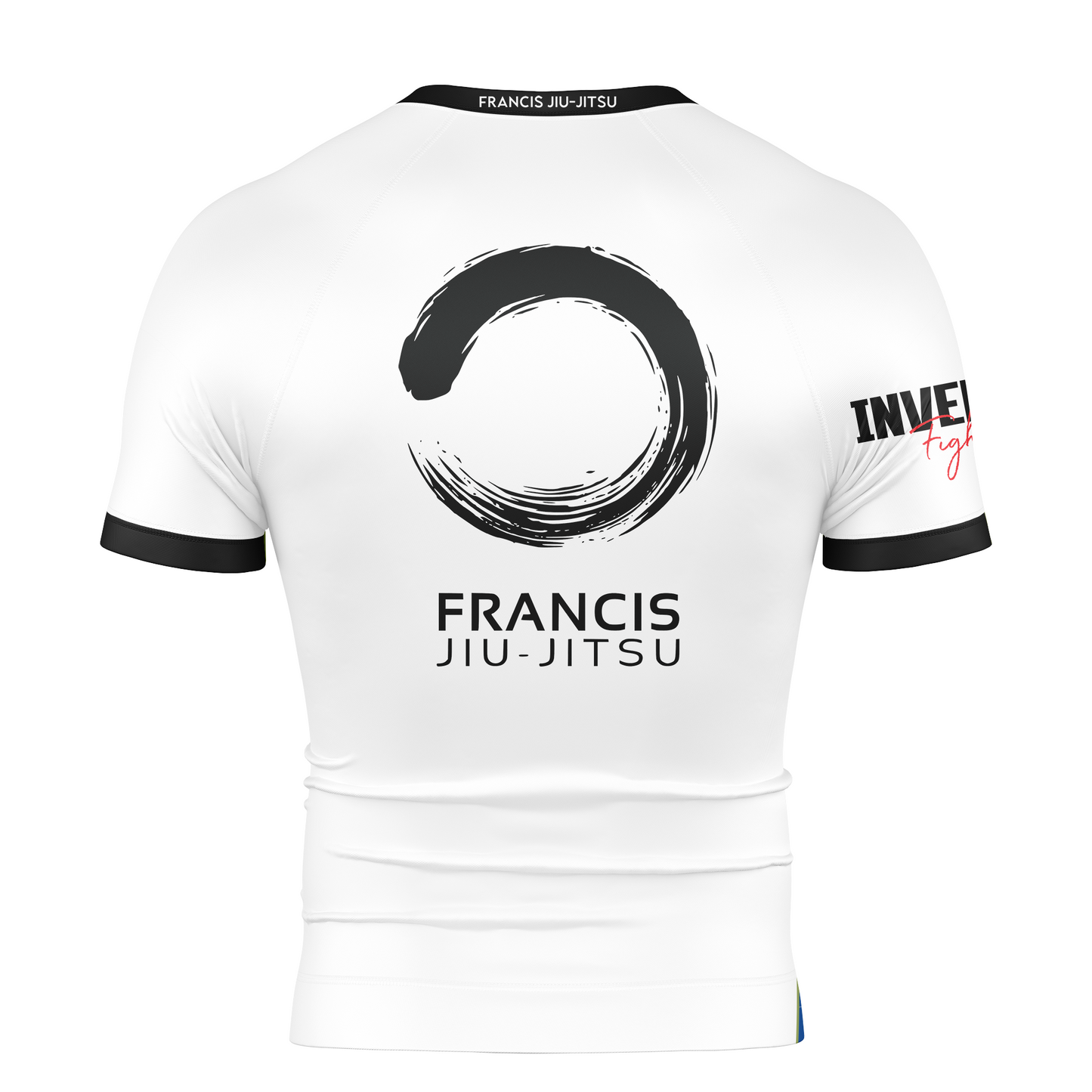 FJJ V2 Team BJJ Rashguards - White