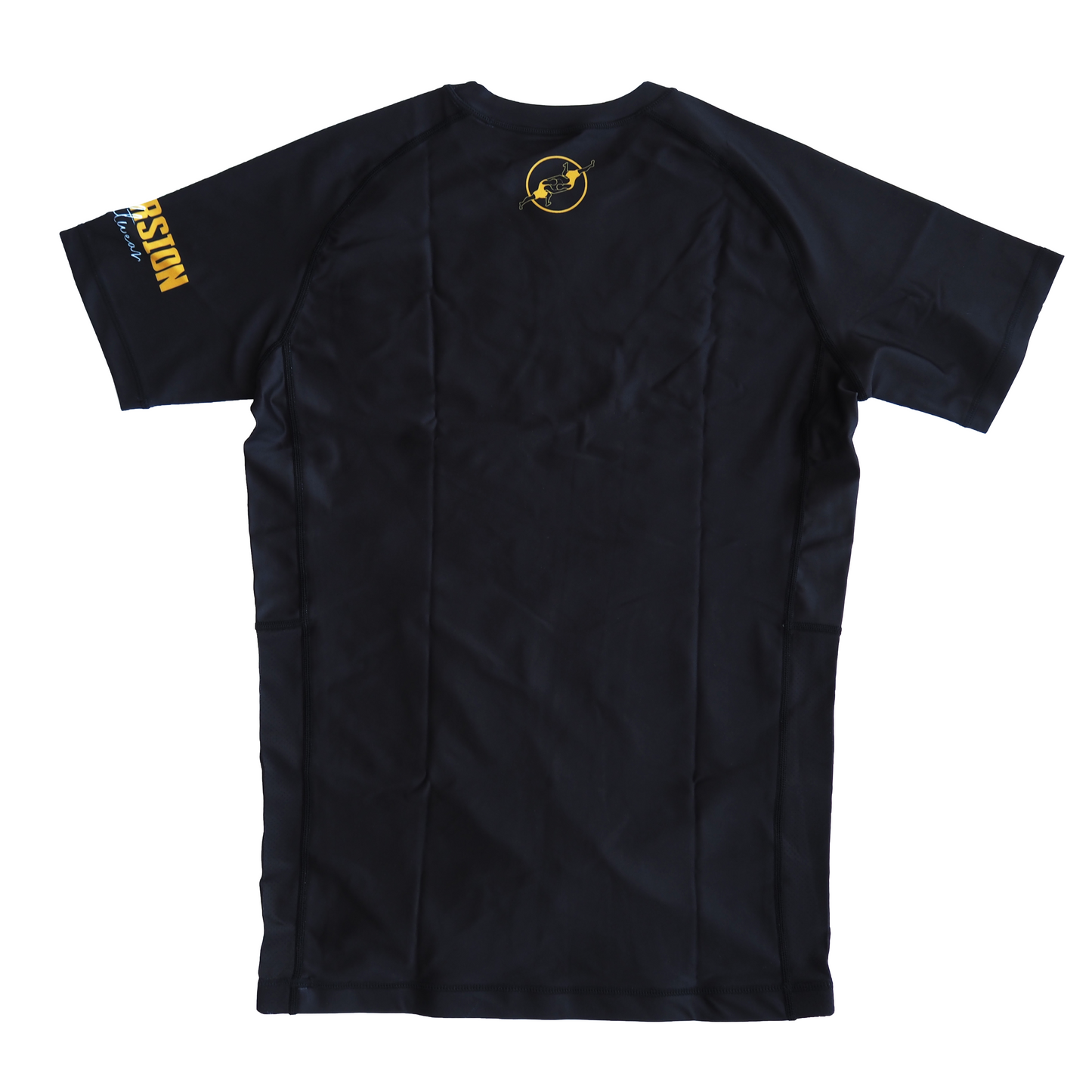 Wrestling WA Training Rash guard - Black & Gold