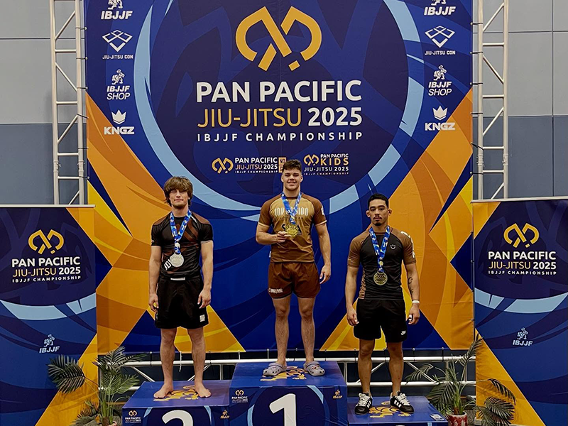 🥇 Zak Angelevski Wins Gold at IBJJF Pan Pacific Jiu-Jitsu 2025