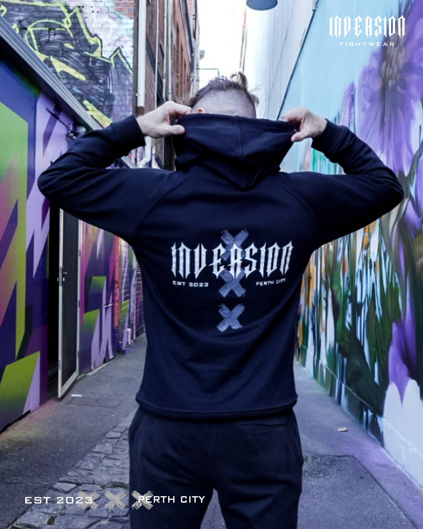 Gothic X BJJ Hoodie - Black