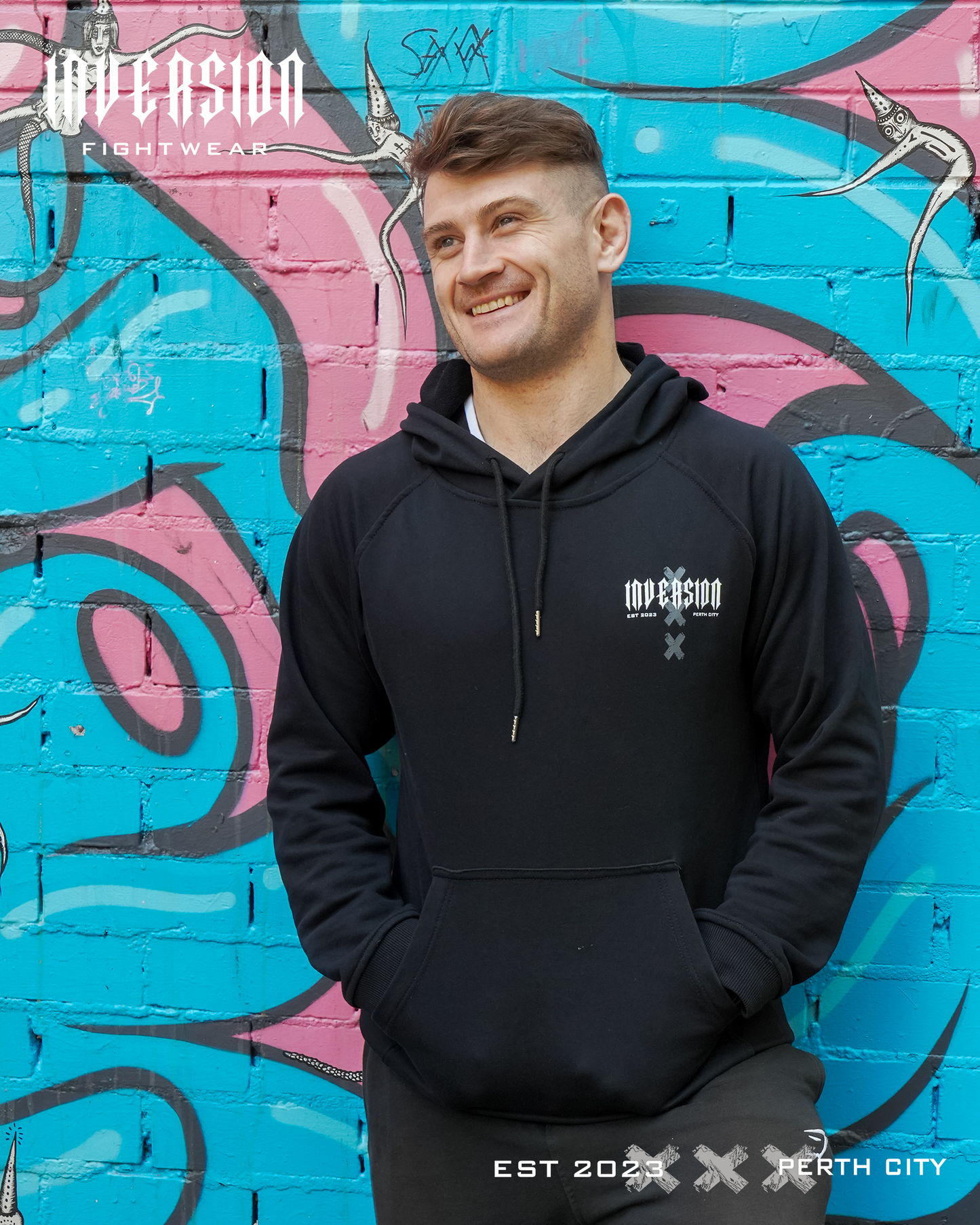 Gothic X BJJ Hoodie - Black