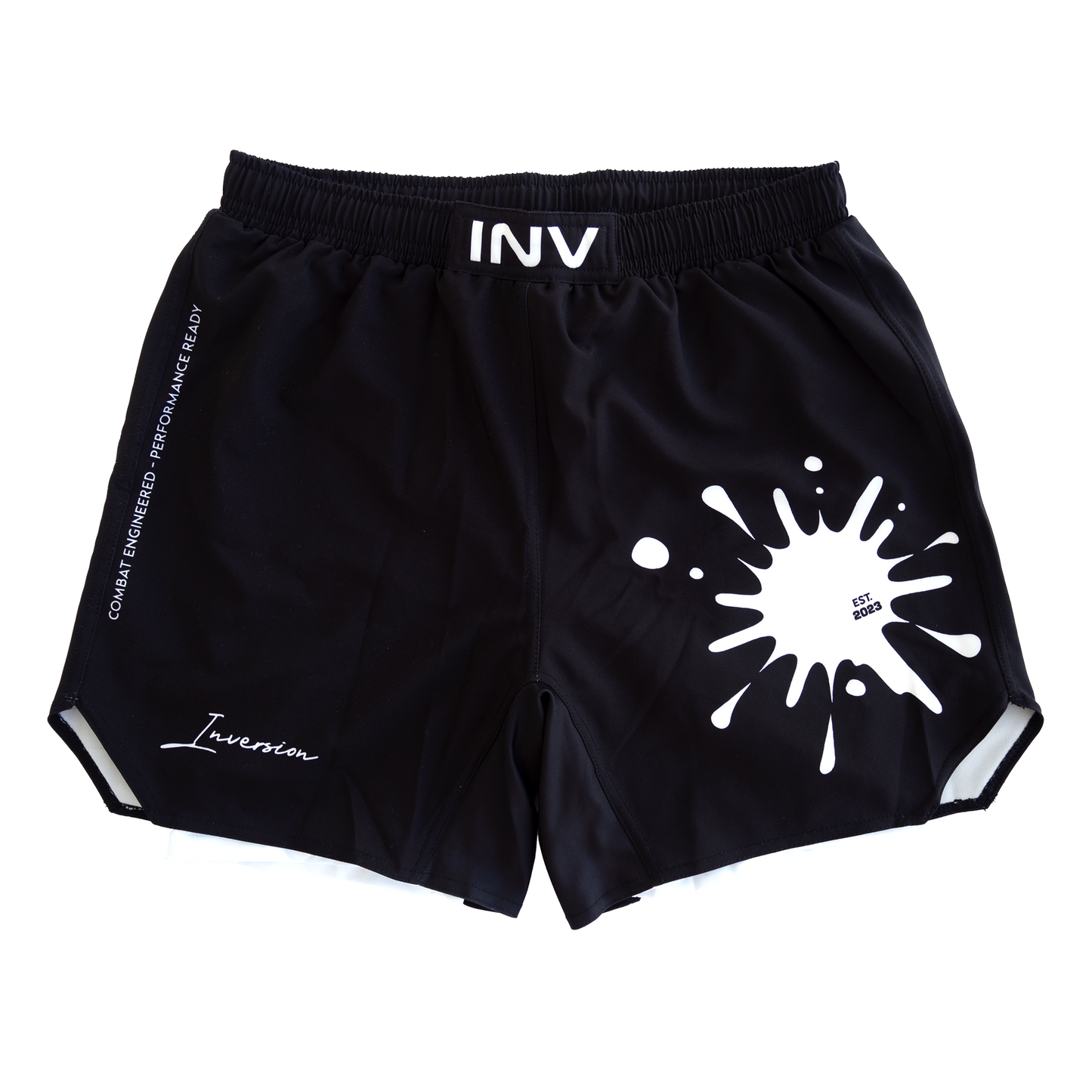 '24 Paint theme (2 in 1 BJJ Shorts) - CHALK