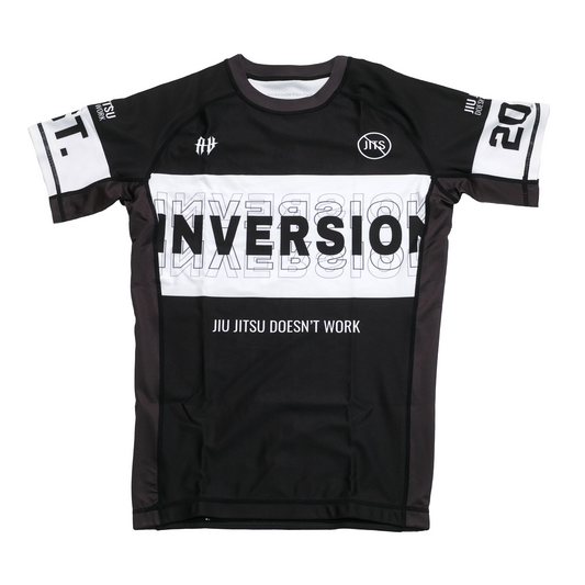 JJDW V2 BJJ Rash Guard - BLACK