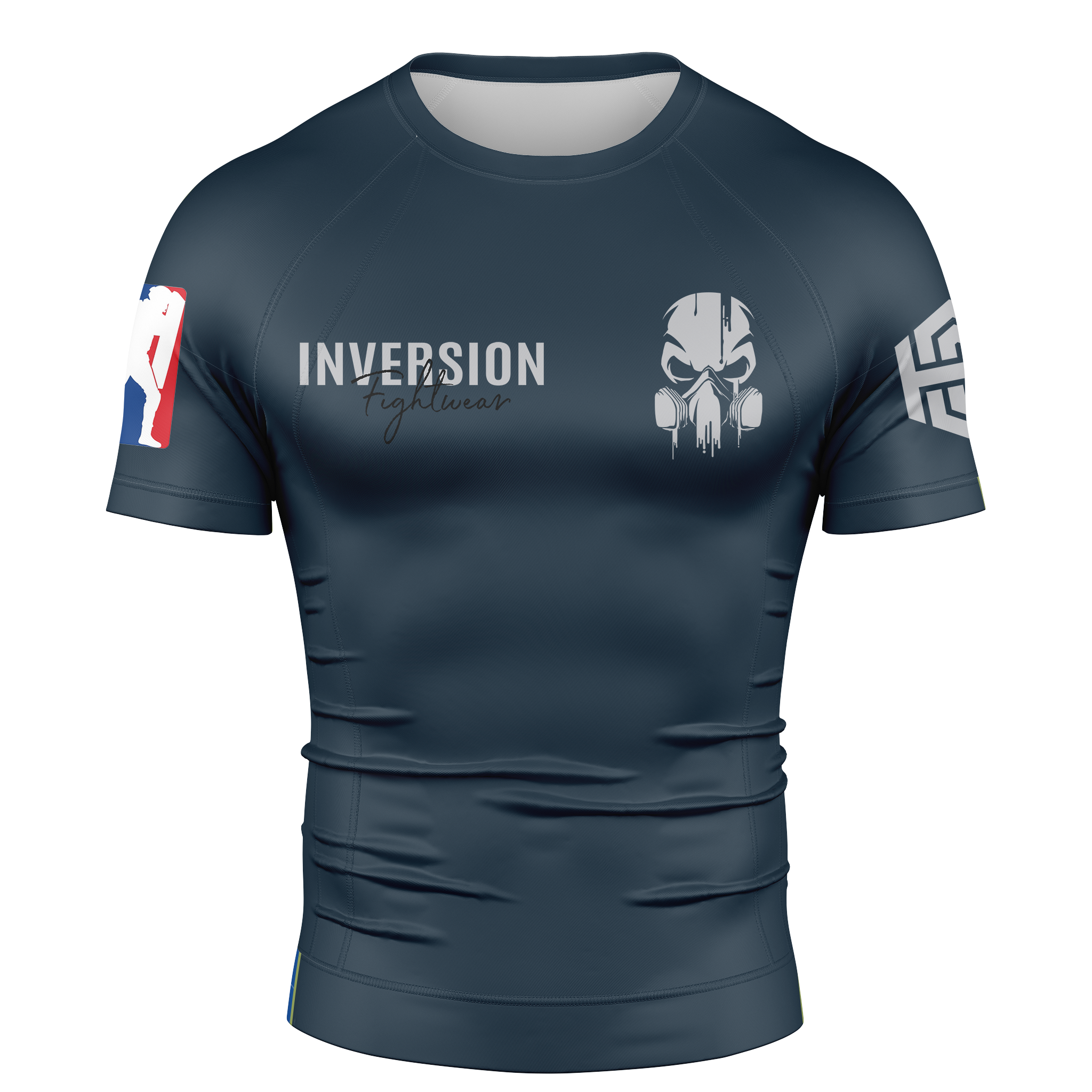 CERT x Inversion No-Gi BJJ Rash Guard – Navy Gas Mask Design Australia ...
