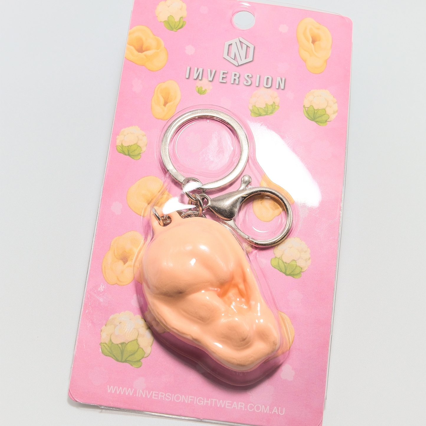 Cauliflower Ear Keyring | Funny BJJ Keychain