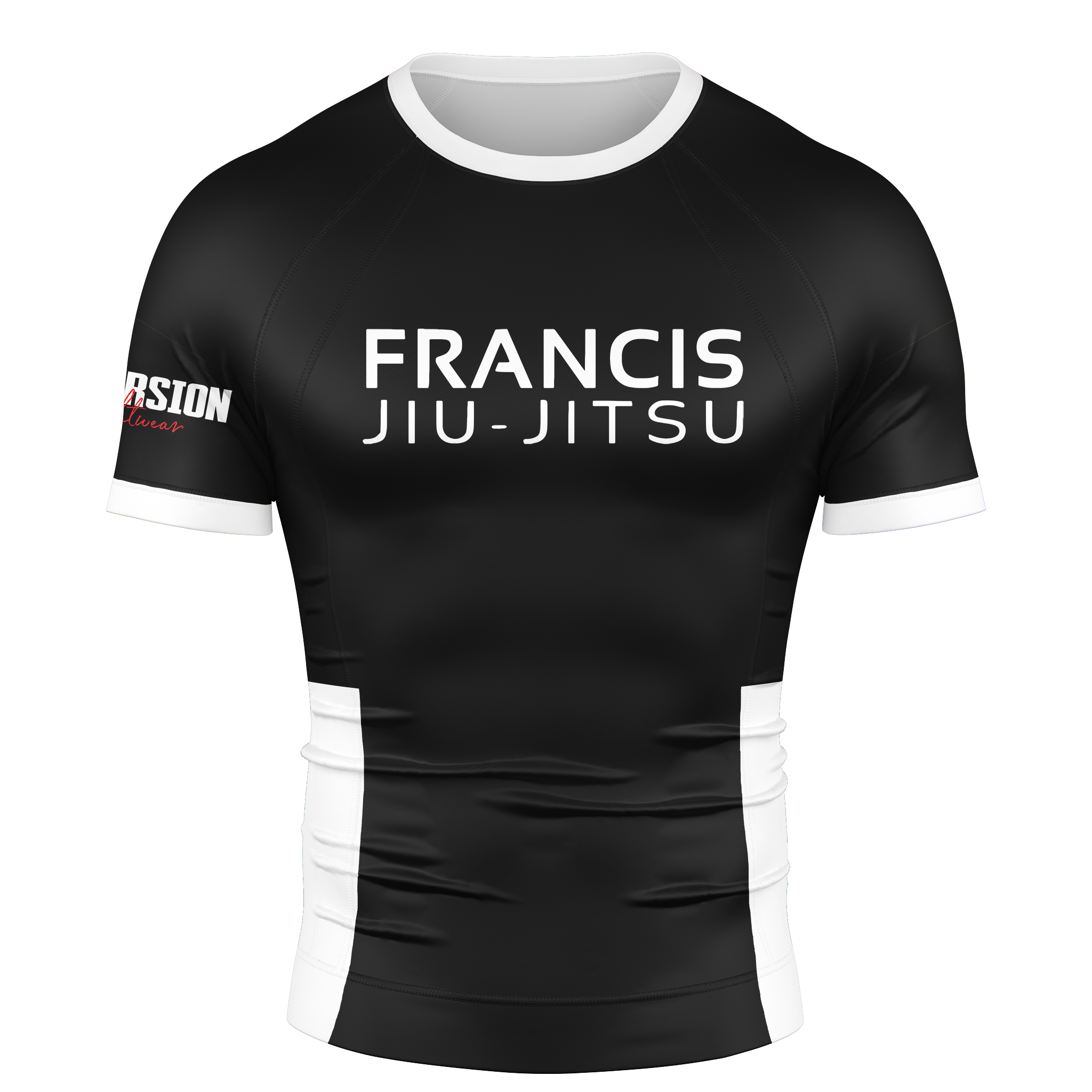 25' Inverse BJJ Rash Guard – Inversion x Francis Jiu-Jitsu – Inversion ...