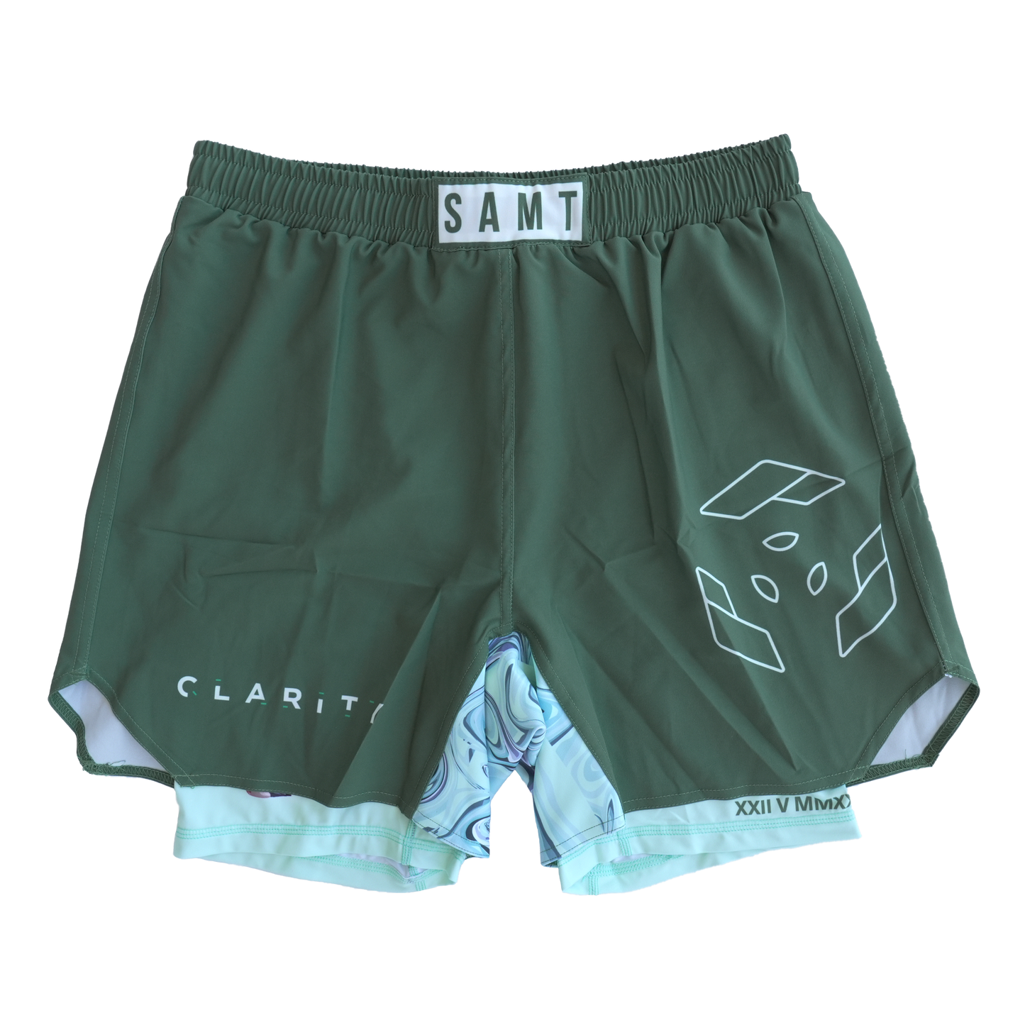 Clarity Jiu-jitsu - Sage 2 in 1 BJJ Shorts 24'
