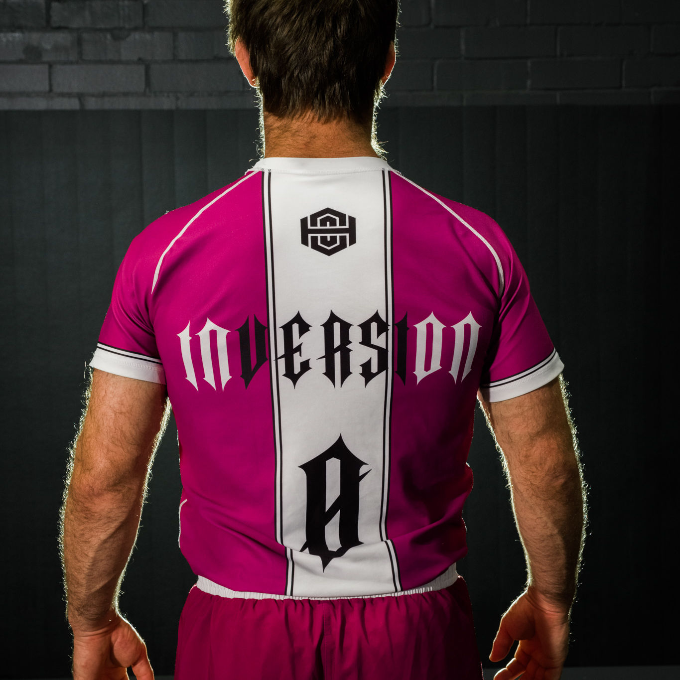 FC SERIES - BJJ RASH GUARD - MAROON