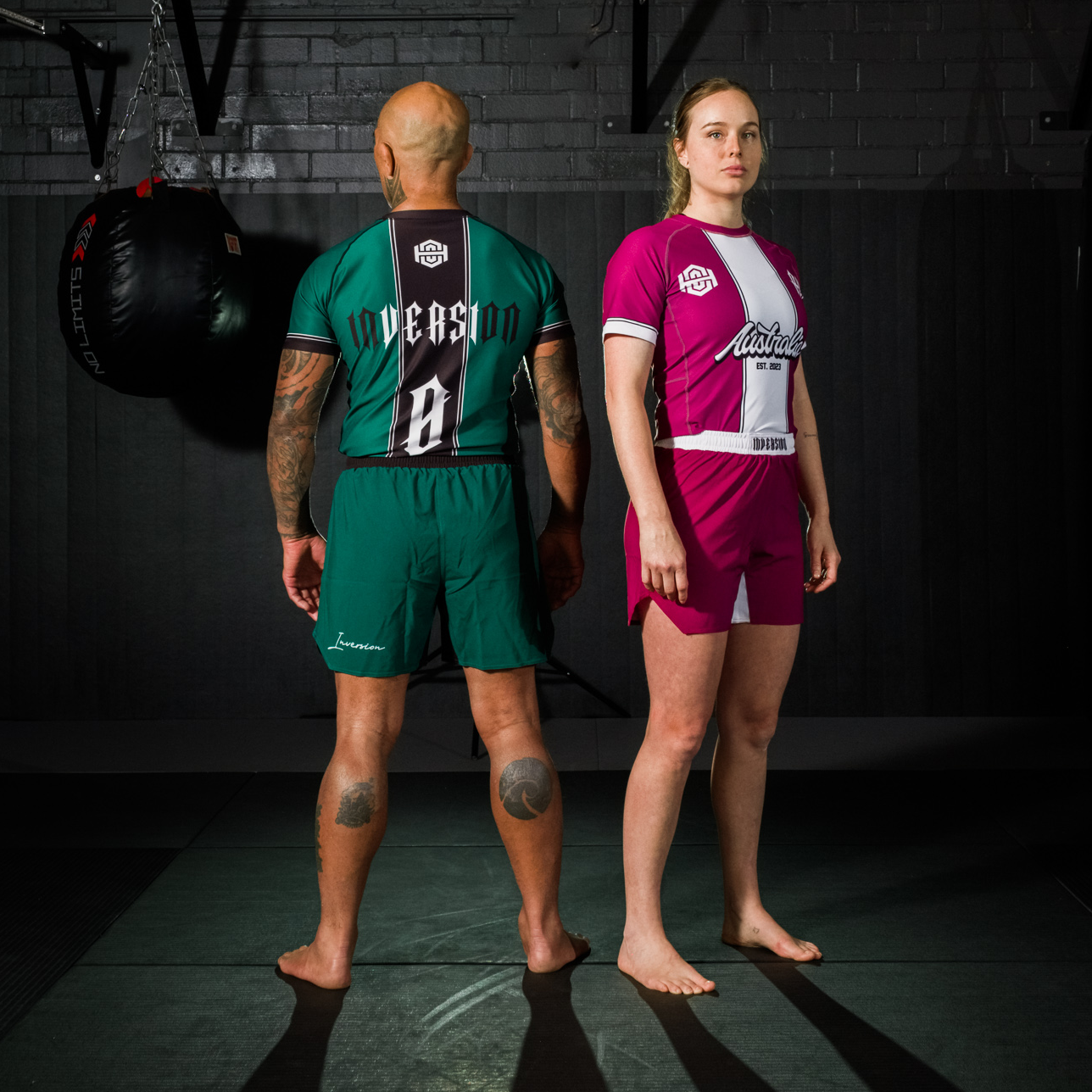 FC SERIES - BJJ RASH GUARD - GREEN