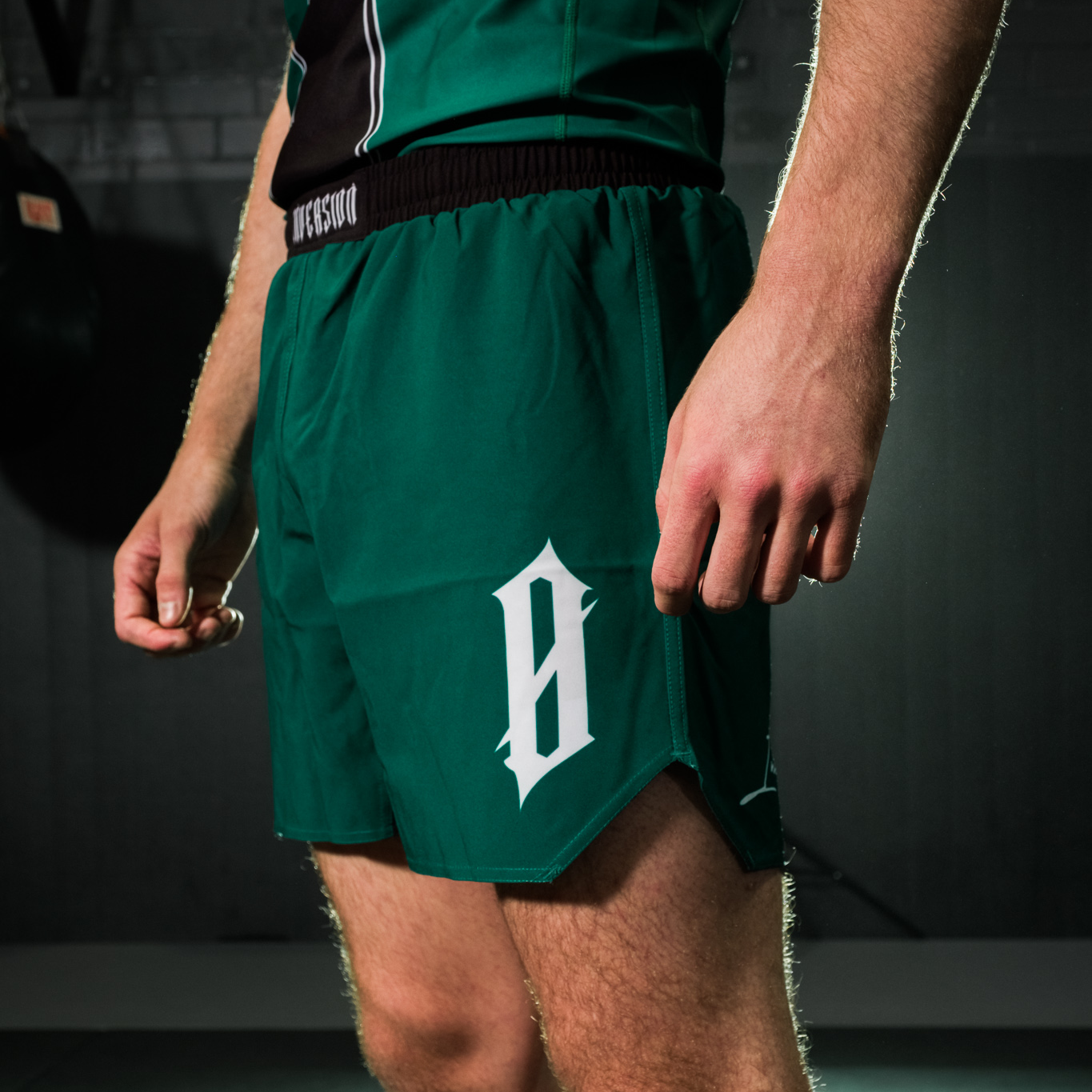 FC SERIES - BJJ SHORTS - GREEN