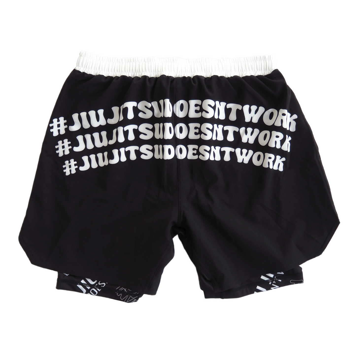 JJDW BLACK SERIES - 2 IN 1 BJJ SHORTS
