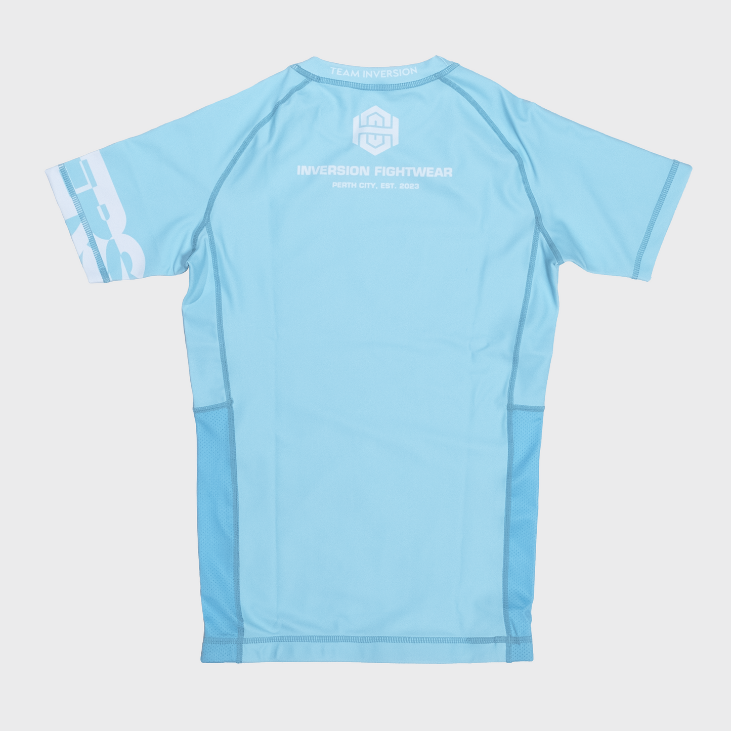 Kids BJJ Rashguard - Baby Blue 24'