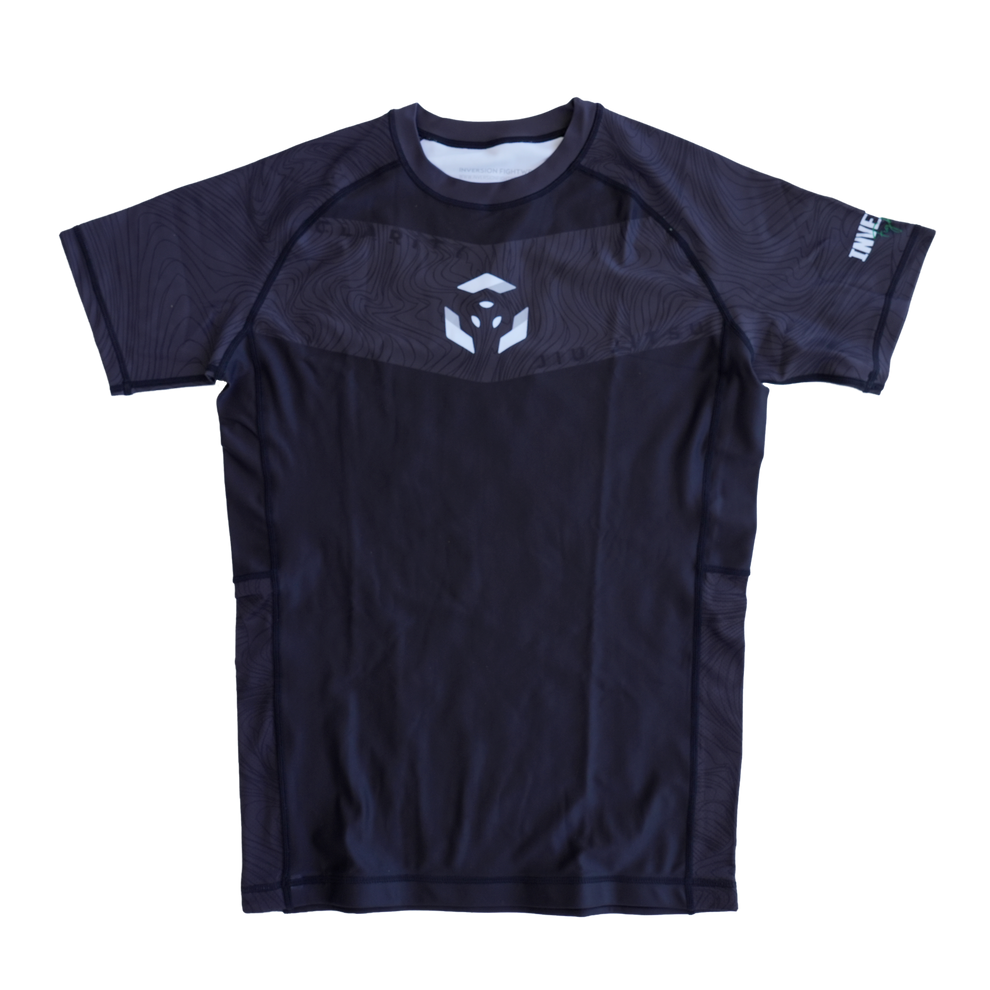 Pitch Black No Gi BJJ Rash Guard – Inversion x Clarity – Inversion ...