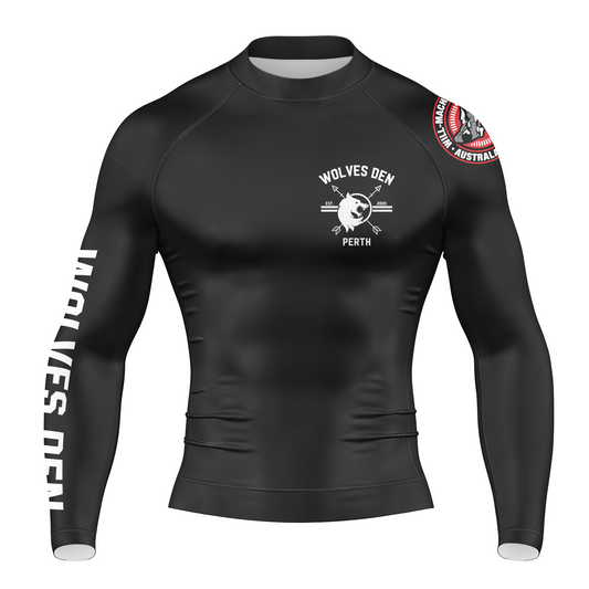 Wolves Den BJJ LS Rash guard - Team 24