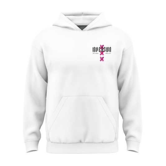 Gothic X BJJ Hoodie - WHITE