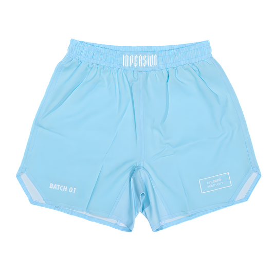 Batch 01 BJJ Shorts - Baby Blue