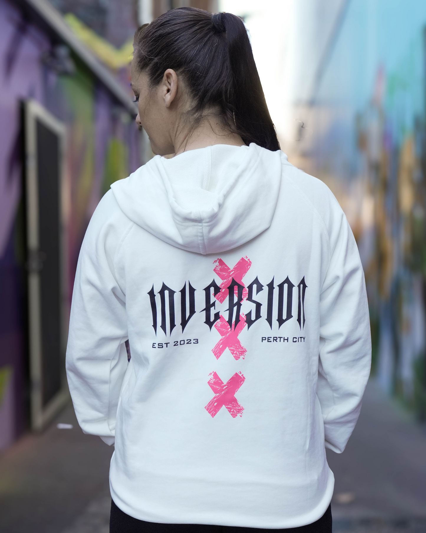 Gothic X BJJ Hoodie - WHITE