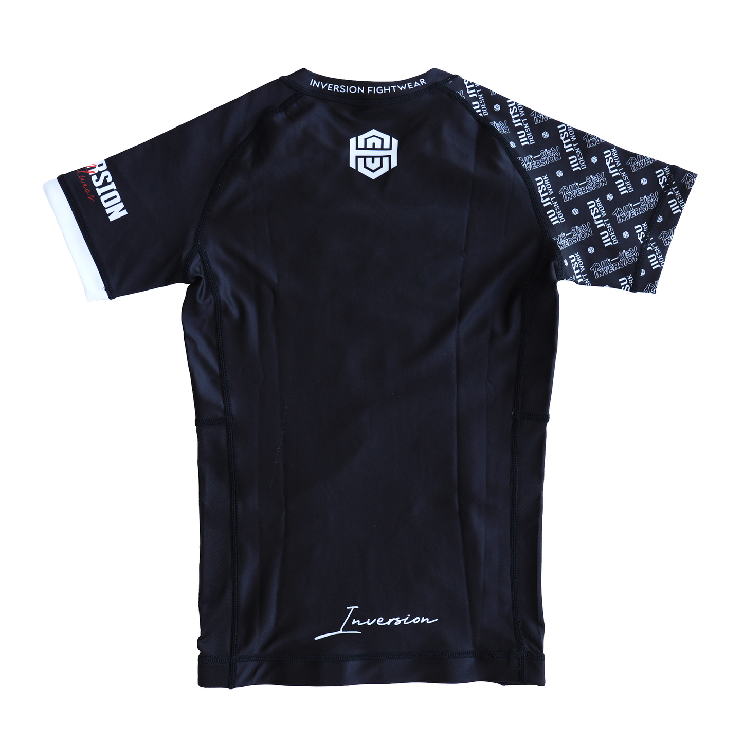 Kids BJJ Rash guard - JJDW Black 24'