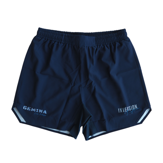 Gemina Premium Navy BJJ Shorts - Team 24