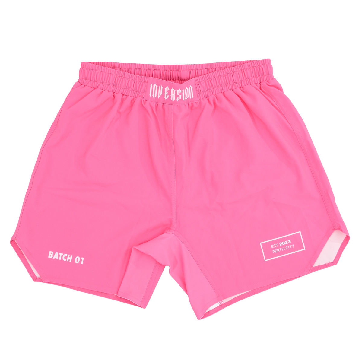 Batch 01 BJJ Shorts - Neon Pink