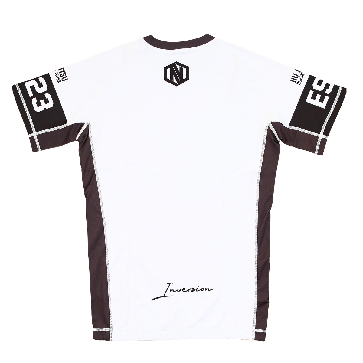JJDW V2 BJJ Rash Guard - WHITE